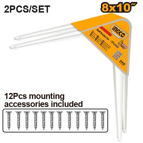 Ingco Shelf bracket set HSB10810