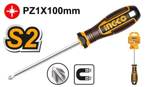 Ingco Pozidriv screwdriver HSDPZ1100