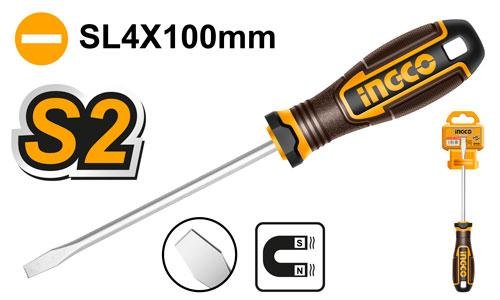Ingco Slotted screwdriver HSDSL4100