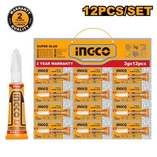 Ingco Super glue(Included 12pcs) HSGU3122