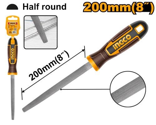 Ingco Half round steel file HSHF088