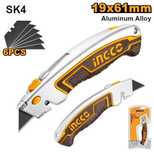 HUK6128.jpg Ingco Utility knife HUK6128 - Image 1