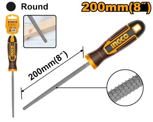 Ingco Round wood file HWRF088