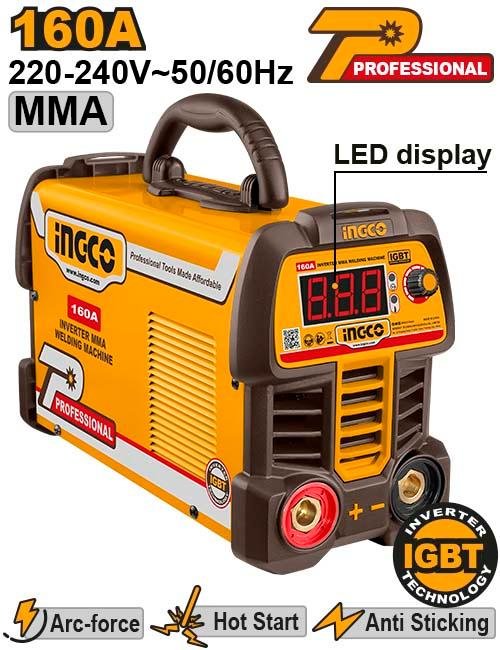 Ingco Inverter MMA welding machine ING-MMA16069