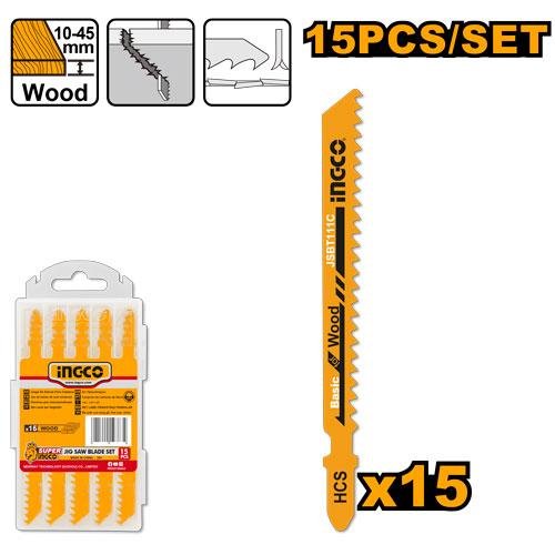 Ingco Jig saw blade set JBT15111C