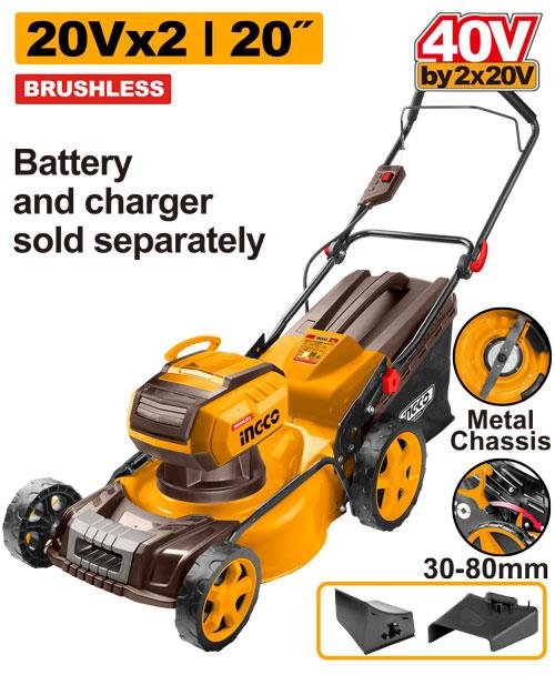 Ingco Cordless lawn mower LMLI4020