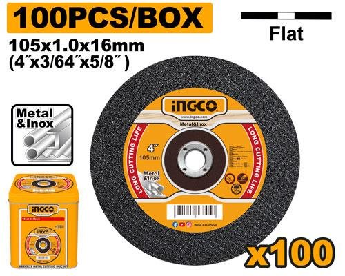 Ingco Abrasive metal cutting disc set MCD10105100