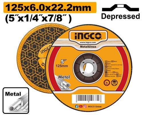 Ingco Abrasive metal grinding disc MGD601251