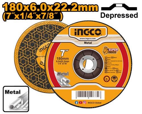 Ingco Abrasive metal grinding disc MGD601801