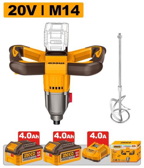 Ingco Cordless mixer MXLI20162