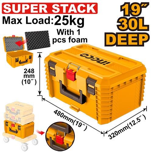 Ingco 19" Stackable Tool Box PBXS103