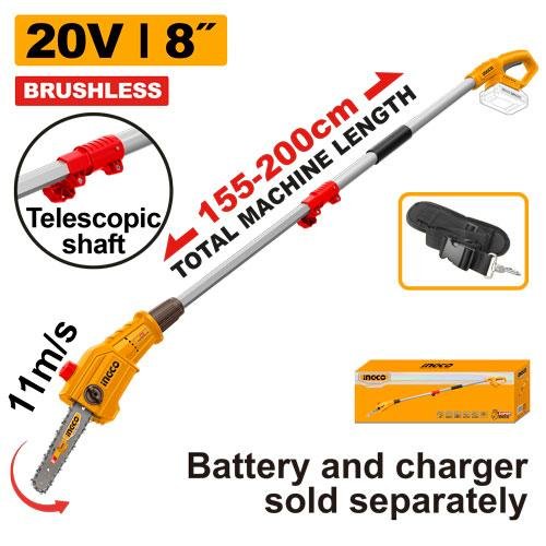 Ingco Cordless pole saw PSLI2028
