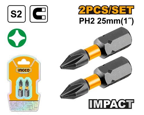 Ingco Impact screwdriver bits SDBIM71PH225