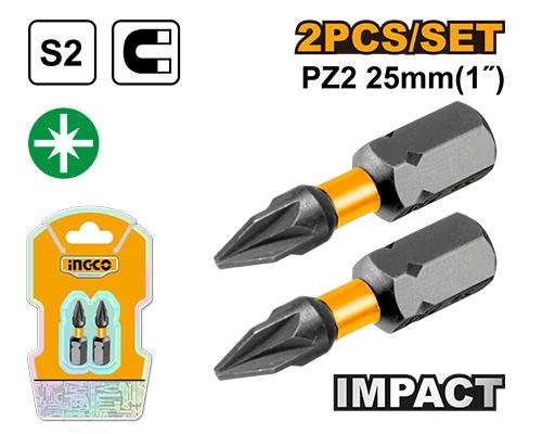 Ingco Impact screwdriver bits SDBIM71PZ225