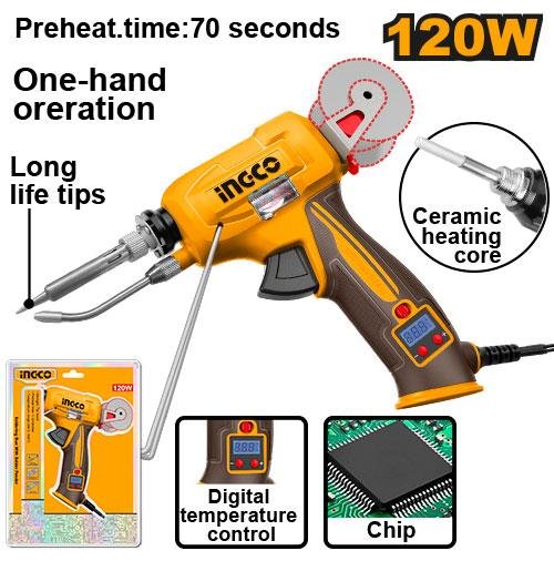 Ingco Soldering gun with solder feeder SI036732