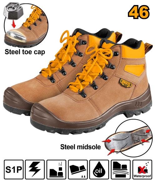SSH02S1P.46.jpg Ingco Safety boots SSH02S1P.46 - Image 1