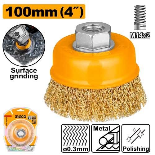 Ingco Wire cup brush WB11001
