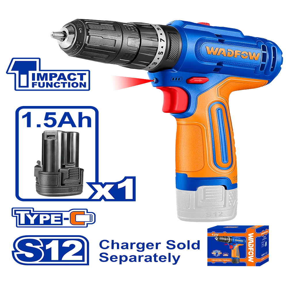 Wadfow Cordless impact drill WCDS5681