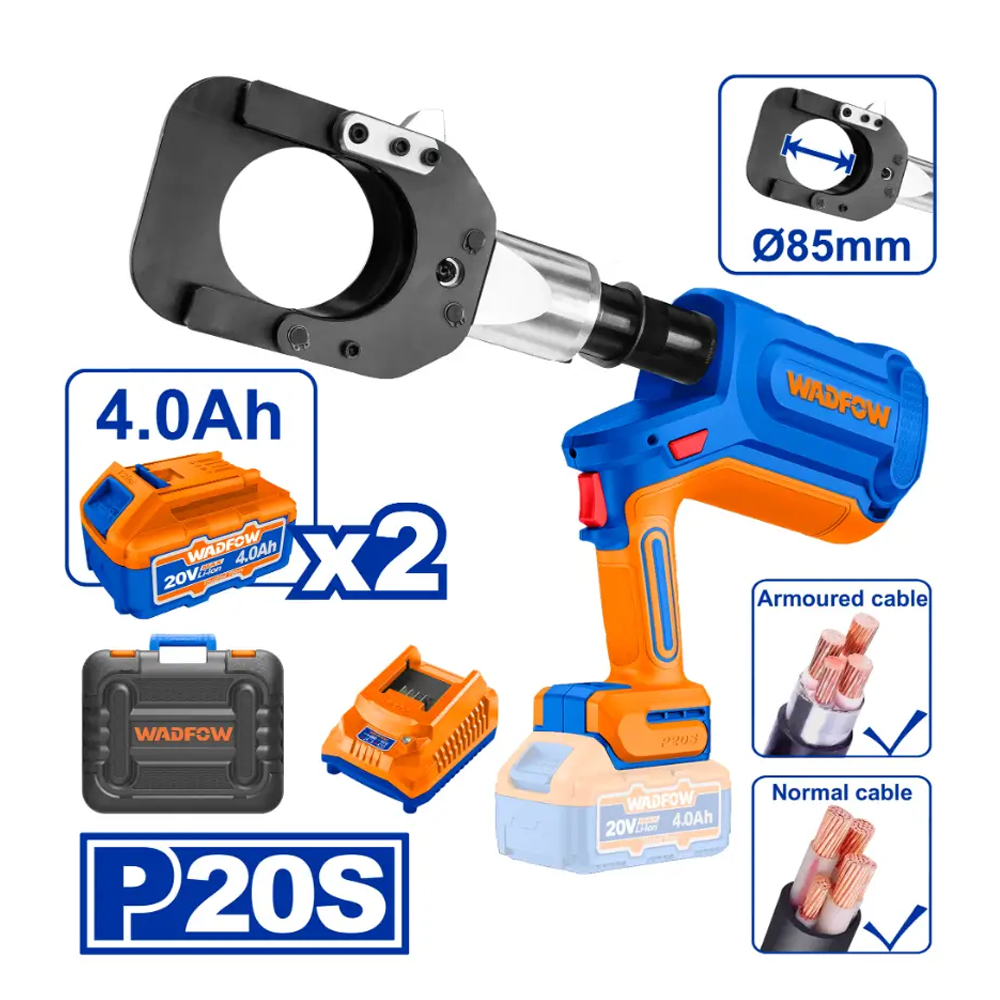 Wadfow Cordless hydraulic cable cutter WCR2D85