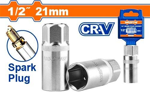 Wadfow 1/2" Spark plug socket WCS4221