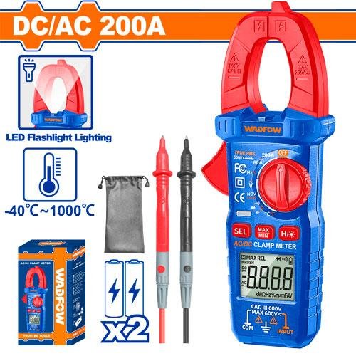 Wadfow DC/AC clamp meter WDM8202