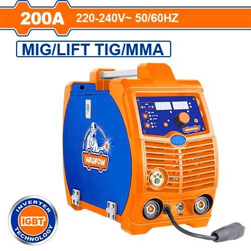 Wadfow Inverter MAG/MIG/MMA/TIG Lift welding machine WGTMA20