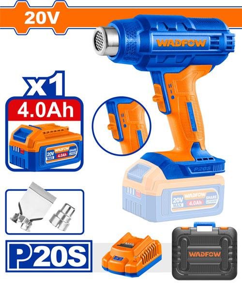 Wadfow Cordless heat gun WKH1B012