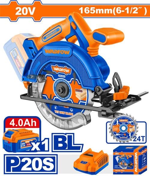 Wadfow Cordless circular saw WLWP5523