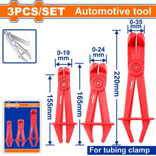 Wadfow 90° Composite hose pinching plier set WPS8702