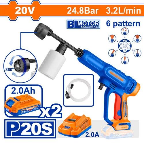 Wadfow Cordless pressure washer WQX11203