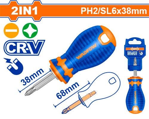 Wadfow 2 In 1 screwdriver set WSS45M1