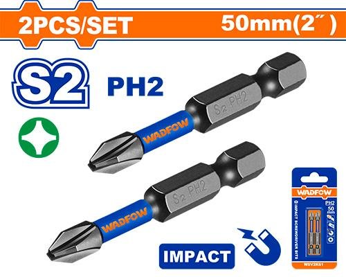 Wadfow Impact screwdriver bits WSV2K61