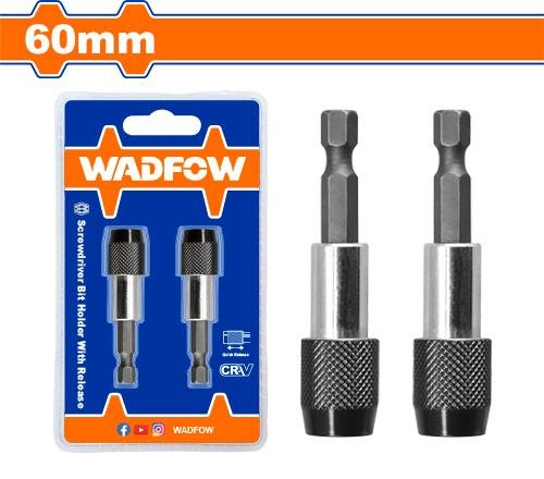 Wadfow Screwdriver bit holder with release WSV3K01