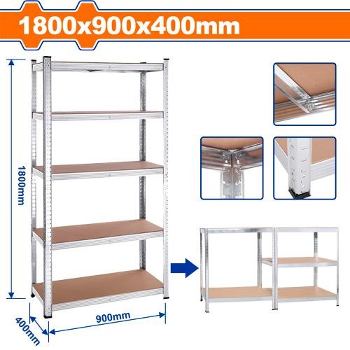 Wadfow 5-Tier adjustable storage shelves WTS1A94