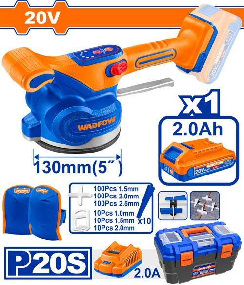 Wadfow Cordless tile vibration machine WTVM1D125