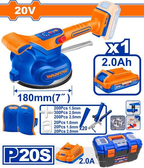 Wadfow Cordless tile vibration machine WTVM1D185
