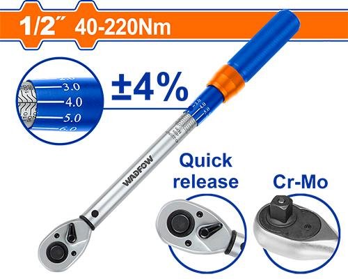 Wadfow Preset torque wrench WWQ7D21