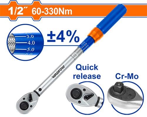 Wadfow Preset torque wrench WWQ7D22
