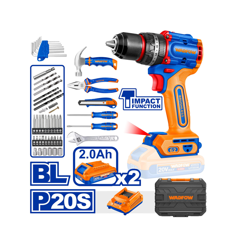 Wadfow 91 Pcs Tools set WDT4B91